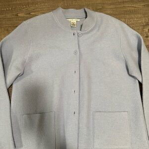 Jillian Jones Light Blue Button Front Cardigan